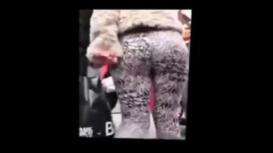 Cameltoe Leggins See Through Surveillance