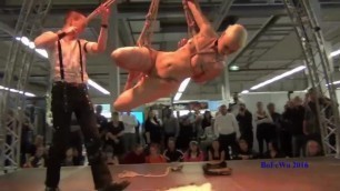 Bondage Show in a Shopping Centre