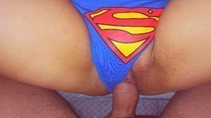If you Cum inside a Superwoman, will she Give Birth to a Superbaby?