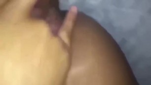 Sexy Ebony Plays with her Pussy