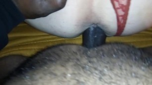 Panties to the Side BBC Interracial Doggystyle Preview