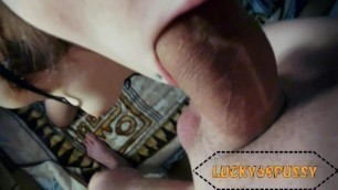 LIKE GIRL IN INSTAGRAM AND SHE SUCK MY DICK (POV) - Lucky69Pussy