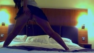 Piss in Hotel Bed - Extremely Naughty