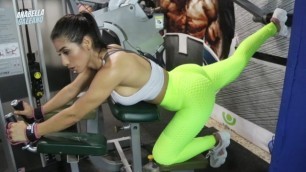 Entrenando Las Nalgas En El Gym │ Anabella Galeano