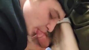 19yo Cole Sucking me off Part 2 on new Years Eve
