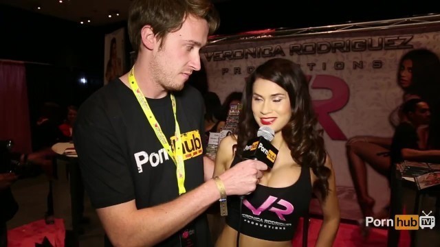 PornhubTV Vanessa Veracruz Interview at eXXXotica 2014 Atlantic City