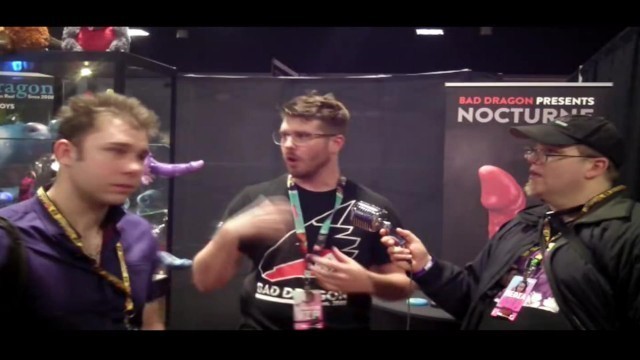 Bad Dragon with Nagy and Jiggy Exxxotica Expo 2018 Denver co