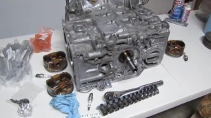 2007 Subaru Impreza Rebuild - Part 3 - how to Put Crankshaft in Block