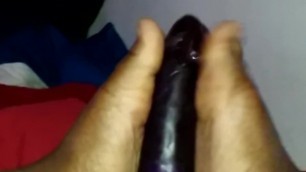 Mr. Purple Gets a Footjob