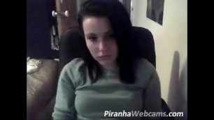 HOt Teen with New Webcam Masturbating on Webcam