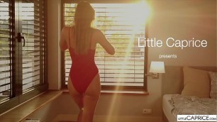 Milena Maria Show us her wet tiny pussy - LittleCaprice&period;com