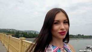Public Sex Russian Brunette Fucks Outdoors Big Dick Porn