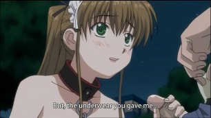 Cute maid in stockings enjoys sex &lpar;Uncensored Hentai&rpar;